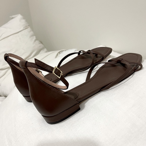 J.Crew new without tags strap leather sandals sz 9 - Picture 4 of 7